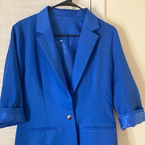 Electric Blue Blazer